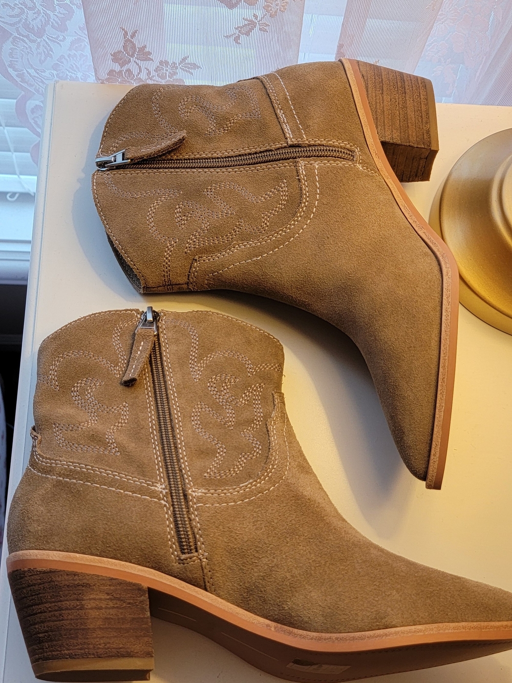 Dolce Vita Ankle Western Boots 8.5 - Picture 3 of 9